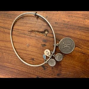 Initial Alex and ani bracelet